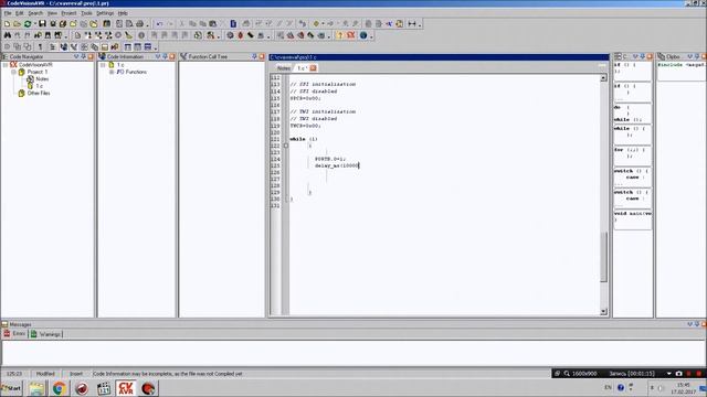 1# CodeVisionAVR How to start coding in CV AVR. Blink