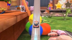 Disney Pixar Cars Silver Lightning McQueen | Daredevil Garage