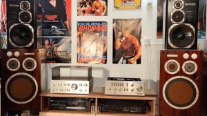 Красавец Trio KA-9006 слушаем на акустике Kenwood LS-X700 и Lo-D HS-70F