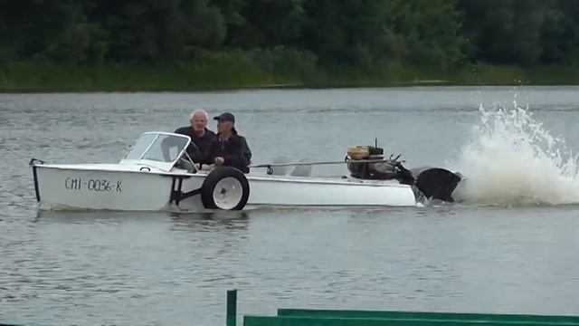 Амфибия на воде, handmade Amphibian on water смотреть онлайн