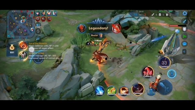 Honor of Kings - Bai Qi Gameplay | 王者荣耀 - 白起