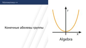 Конечные абелевы группы