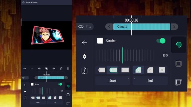 Moving Stroke/Border // Alight Motion Tutorial смотреть онлайн