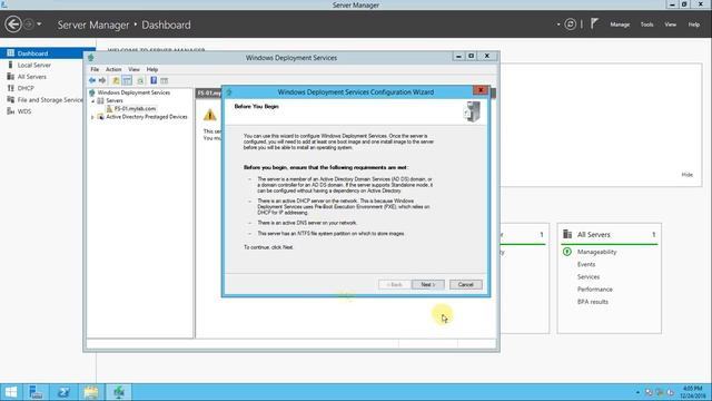 [WDS] Windows Deployment Services configuration. смотреть онлайн