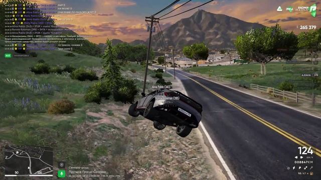 Видео урок, как грамотно уехать от ППСников на GTA V Radmir