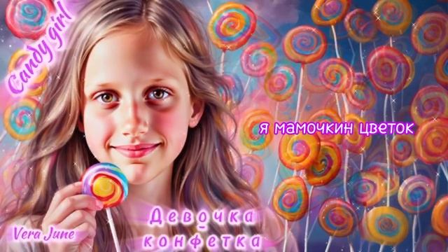 Vera June - Девочка конфетка ( Official Lyric Video)
