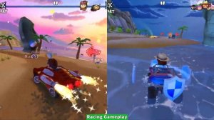 Beach Buggy Racing 2 Android Gameplay | Rez & Lambini Vs Beach Bro & Beach Buggy