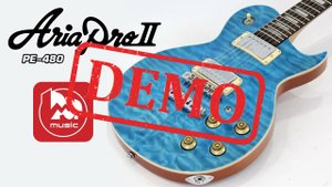 ARIA PE-480 SEBL - демонстрация звучания