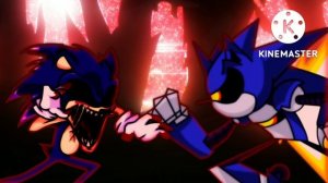 FNF: You Can't Run Encore But Mecha Sonic Sings it