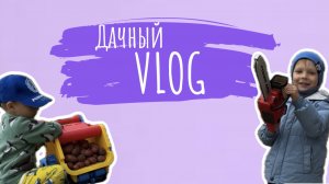 VLOG: ИСПЫТЫВАЕМ НОВУЮ БЕНЗОПИЛУ! НЕОЖИДАННЫЙ ПОДАРОК!
