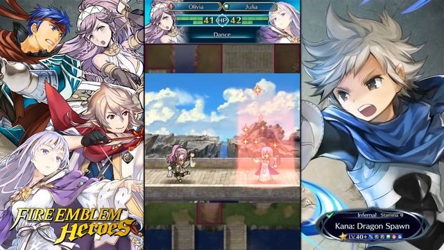 [Android] Fire Emblem: Heroes ♦ Infernal ~ Kana: Dragon Spawn смотреть онлайн