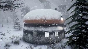 Эпическая метель на улице 5 часов | Звуки воющей метели | Сильный ветер