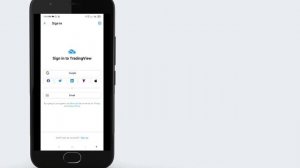 TradingView dark mode (ios android)