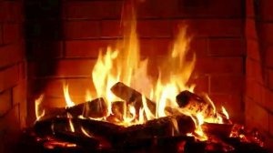 Огонь, камин и рождественская музыка 4K Ultra HD