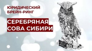 Юридический брейн-ринг «Серебряная Сова Сибири-2020»