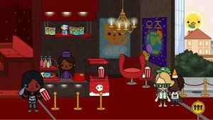 Toca Life city | part 1 | - Food court and Theatre (Appgames4kids)