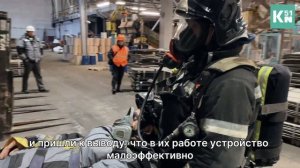 Возможности экзоскелетов опробовали производственники и спасатели КГМК