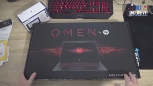 Распаковка игровой ноутбук HP OMEN 17-W031ng (HP OMEN 17-w010ur) GAMING NOTEBOOK