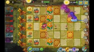 Plants vs Zombies 2 - Lost City - Day 24 [Don't Trample the Flowers] No Premium