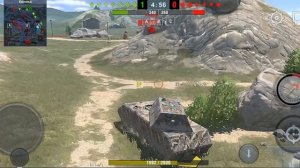 Играю на своём любимом танке.