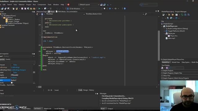 Playing Audio File In Delphi FMX - تشغيل ملف صوتي في الدلفي смотреть онлайн