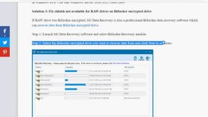 How to fix "chkdsk is not available for RAW drives"?