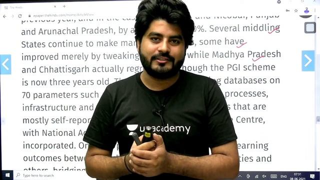 7:00 AM - The Hindu Editorial Analysis by Vishal Parihar | The Hindu Analysis | 8 June 2021