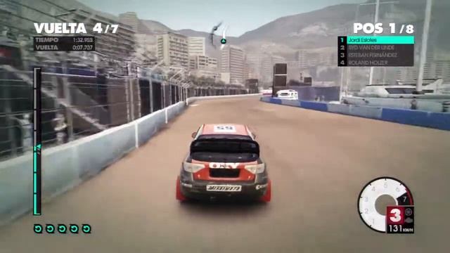 Dirt 3 - Rally Cross - Monaco,Quai Antoine смотреть онлайн