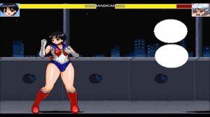 体格差おねショタバトル2 女怪人vs女装戦士君　seiren　やられリアクション