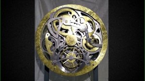 Часы-скелетон. Кинетический арт-объект 90х90х35см