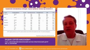 15/02/21 - Бацких С.Н.: новые варианты противовирусной терапии хронического гепатита С в России