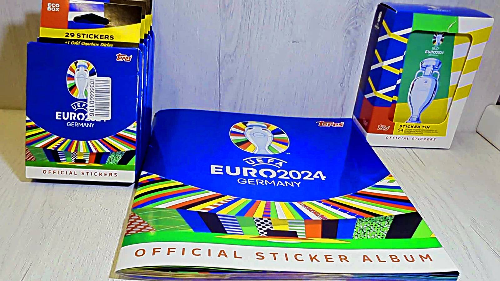 Topps Euro 2024 - открываем 5 блистеров, серия 3 смотреть онлайн