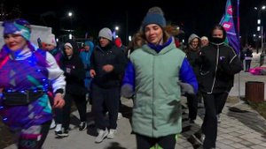 На Лайте, ночной забег 2024 г. Ленск