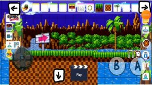 (Sonic Maker) (Android) Dowload Fangame Criada Por Mim!!!! Super Mario Maker Versão Sonic Maker Kkk