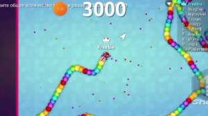 Продолжение прохождение игры Snake. io ( часть 3)