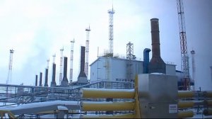 Рабочее видео: головная компрессорная станция «Заполярная»