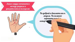 Тест! ЛИНИЯ СЕРДЦА - ЭТО СУДЬБА! Узнай о себе!