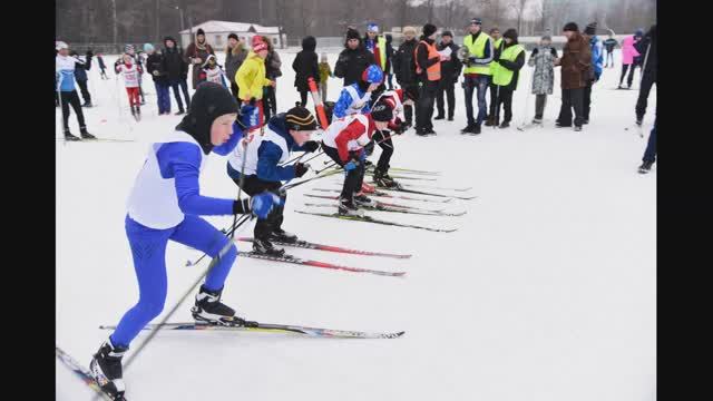 Лыжное будущее Москвы 2016 забег мальчики 10 лет