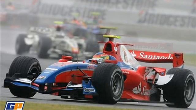 BRUNO SENNA GP2 SILVERSTONE 2008 смотреть онлайн