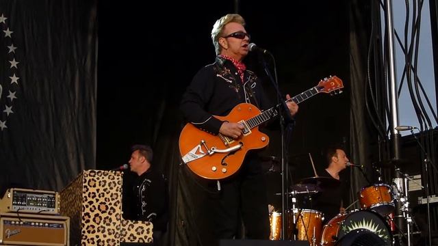 Brian Setzer's Rockabilly Riot - Vinyl Records - 5/19/18 Chesapeake Bay Blues Festival смотреть онлайн