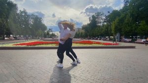 Илья и Света. Бачата в Москве, студия Ивара