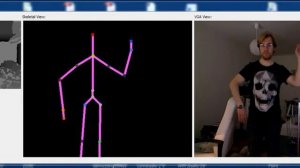 erste Versuche mit kinect SDK