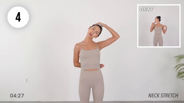Get Rid of Back & Neck Pain✨ 8 Min Upper Body Stretching   Good Posture, Pain Relief