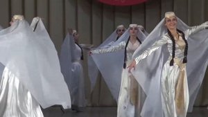 Осетинсий девичий танец "Нарнари"