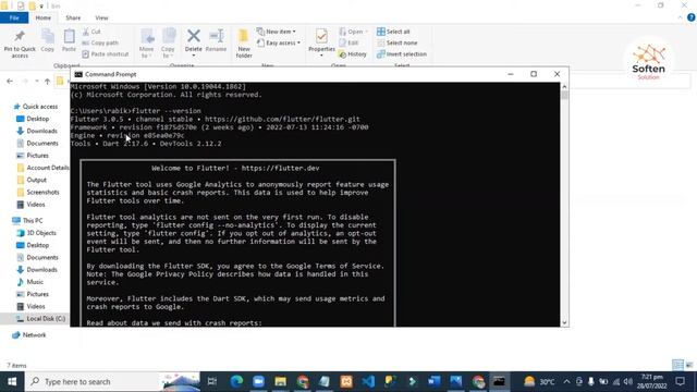 How to Install Flutter In PC | Setting Up Flutter & Android Studio In PC | Flutter Tutorial