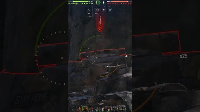 FV4005 Stage II BlinD ShoT #shorts смотреть онлайн