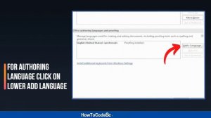 Change MS Word Language on Windows 11 [HowToCodeSchool.com]