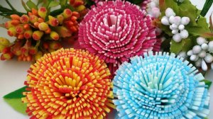 Астра.Ц веты из фоамирана / Foamiran flowers. DIY