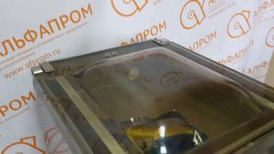 Вакуумирование копченой скумбрии в брендированый пакет