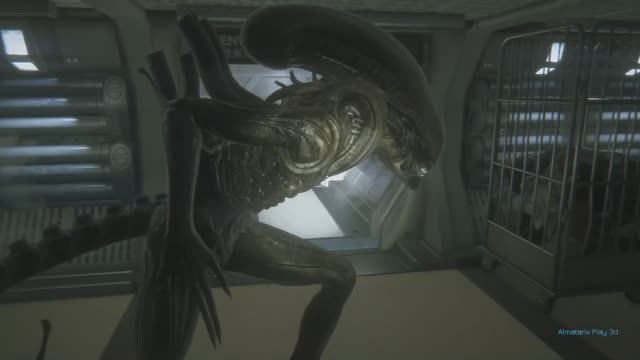 Alien Isolation ФАСС ЗЕ СИСТЕМ ДРЕСИРОВАННЫИ ЧУЖОЙ 2 серия 1 часть